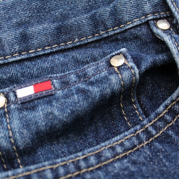 Vintage Tommy Hilfiger Jeans Flag Pkt Boyrfriend - Picture 4 of 5